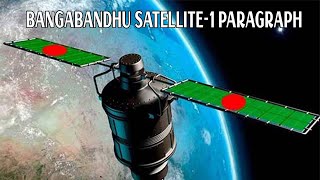 Bangabandhu Satellite 1 paragraph [upl. by Jegar]