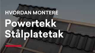 Hvordan montere Powertekk [upl. by Anirtep46]