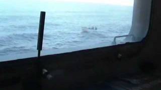 EXCLUSIVE Seabourn Spirit Cruise Ship Pirate Attack 2005 [upl. by Darrej]