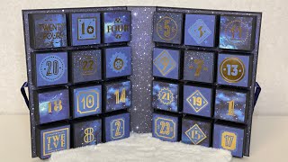 Advent Calendar Book  Tutorial [upl. by Arteid]