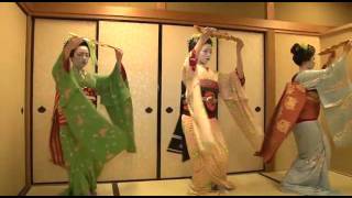 Traditional Japanese Dance by Maiko quotKyounoShikiquotthat means four season of Kyotoquot [upl. by Deanna985]