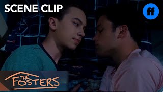 The Fosters  Season 5 Episode 10 Noah Comforts Jude  Freeform [upl. by Natan]