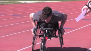 Wheelchair Racing The Basics [upl. by Aicen]