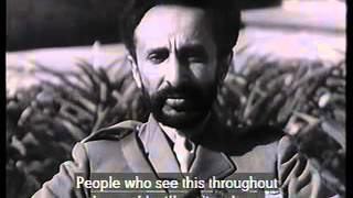 Emperor Haile Selassie I Speaks In English [upl. by Fanny]