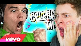 Reacting to JELLY 10 MILLION SUBSCRIBERS [upl. by Arleyne]