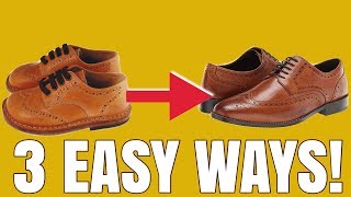 How To Stretch Leather Shoes  3 Effective Ways [upl. by Batsheva]