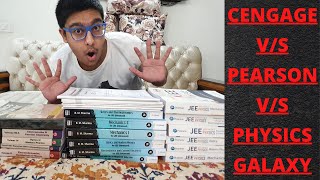 CENGAGE VS PEARSON VS PHYSICS GALAXY FULL SERIES COMPARISON  Best Physics Book for JEE Advanced [upl. by Healy]