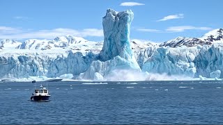 Most Awesome Glaciers Collapse in Water Compilation [upl. by Kidd252]