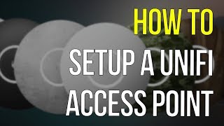 Unifi Access Point  How To Setup With Existing Router [upl. by Amye]