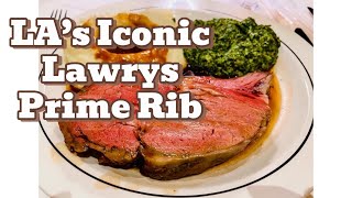 Lawrys Prime Rib  Beverly Hills [upl. by Yorle]