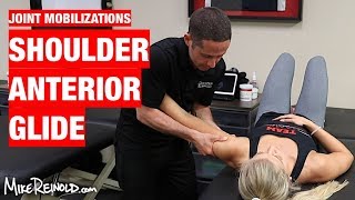 Shoulder Joint Mobilization  Anterior Glide [upl. by Oribelle]