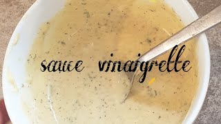 SAUCE VINAIGRETTE FAIT MAISON [upl. by Ase]