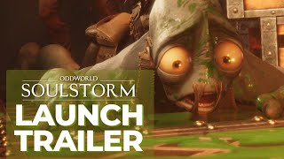 ODDWORLD SOULSTORM LAUNCH TRAILER [upl. by Vijnas]