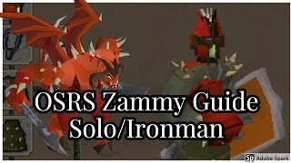 OSRS ZamorakKril Tsutsaroth Solo Boss Guide Ironman [upl. by Agatha401]