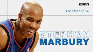 Stephon Marbury was a misunderstood AllStar who found his way in China  The Class of ’96 [upl. by Eneluj]