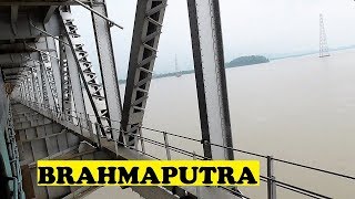 Secunderabad Kamakhya Cross 22 KM Mighty Brahmaputra River  Naranarayan Setu [upl. by Chemash505]