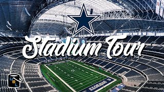 🏈 NFL Dallas Cowboys ATampT Stadium Tour  Bucket List [upl. by Sahcnip269]