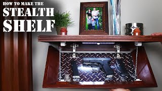 How To Make the Stealth Shelf Homemade Concealment Shelf [upl. by Phia]