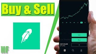 How to Buy and Sell Stocks on Robinhood Beginner App Tutorial [upl. by Airdnax870]