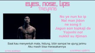 TAEYANG EYES NOSE LIPS MV EASY LYRIC LIRIK INDONESIA [upl. by Ydisac555]