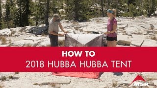 MSR Hubba Hubba™ NX Tent Setup [upl. by Amian497]