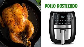 Pollo rostizado Perfecto en la freidora de aire AIRFRYER [upl. by Kcered676]