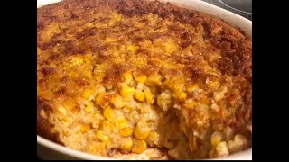 Corn Pudding — Thanksgiving Dishes [upl. by Rodmun403]