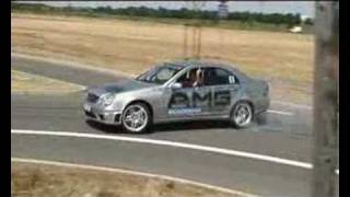 Mercedes Benz C55 AMG Drift around roundabout [upl. by Ettennaj]