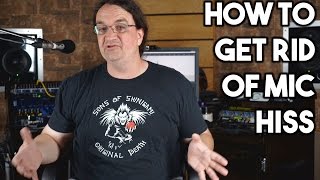 HOW to GET RID of MIC HISS  SpectreSoundStudios TUTORIAL [upl. by Saoj]