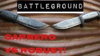 Morakniv Robust vs Garberg [upl. by Nemhauser]