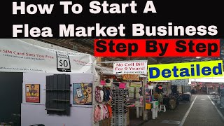 How To Start a Flea Market Business from Scratch Step by Step Part [upl. by Bergwall]