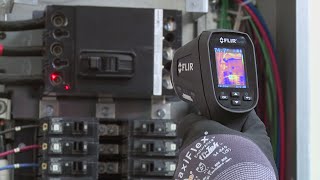 FLIR TG165 Imaging IR Thermometer [upl. by Nnairak]