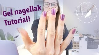 Gel nagellak tutorial  TUTORIAL [upl. by Eniortna]