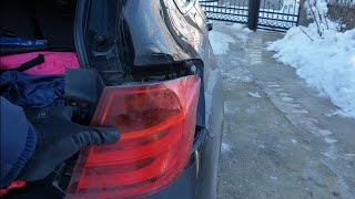 How to change replace brake light tail bulb amp signal for BMW F31 [upl. by Elizabet]