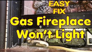 ✨ HOW To Easily LIGHT A REMOTE CONTROL FIREPLACE That WON’T START ✨ [upl. by Kathy744]