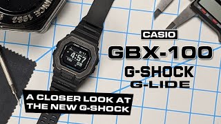 Casio GShock GBX100  A closer look at the features of this new Bluetooth GShock [upl. by Sivad]