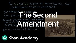 The Second Amendment  The National Constitution Center  US government and civics  Khan Academy [upl. by Atsiuqal587]