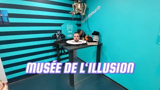 On visite le MUSÉE DE L’ILLUSION [upl. by Eynenihc]