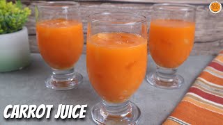 How To Make CARROT JUICE at Home  Mortar and Pastry [upl. by Nylauqcaj]