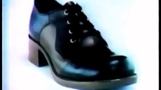 70s Fashion Kinney Mens Platform Shoe 1974 [upl. by Cacka]