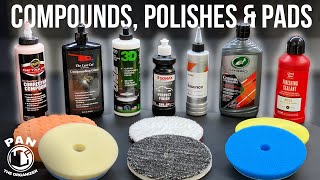 BEST COMPOUNDS POLISHES amp PADS [upl. by Dlorrej]