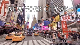 New York City 8K  VR 360 Drive [upl. by Ridgley]