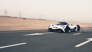 DEVEL SIXTEEN Top Speed Run at Dubai 503 kmh [upl. by Jain951]