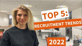 Top 5 Recruitment Trends for 2022  FMCG Recruitment Specialists [upl. by Ielak]