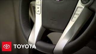 2010 Prius HowTo Safety amp Security  Toyota [upl. by Dranel]