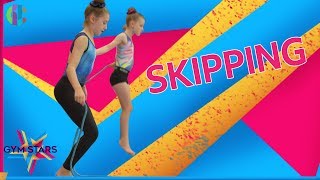 How to Skip  Gymnastics Tutorial [upl. by Rob797]