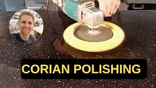 HowTo Solid Surface Countertop Finishing and Polishing  Part 2 [upl. by Evets962]