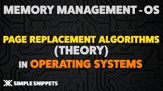 What are Page Replacement Algorithms   Theory  Operating Systems  Memory Management [upl. by Airolg208]