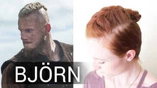 Easy Viking Hair for Men  Bjorns French Braid Undercut Style [upl. by Kila381]