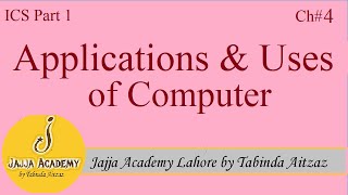 Applications and Uses of Computer [upl. by Annahgiel]